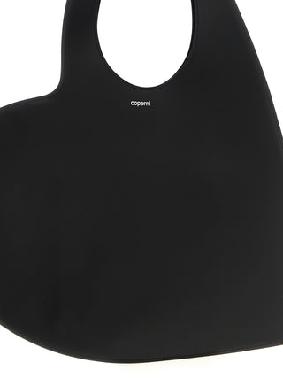Black Cowhide Shoulder Bag