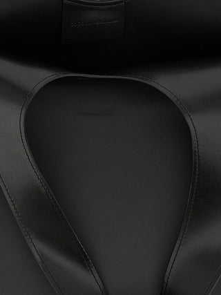 Black Cowhide Shoulder Bag