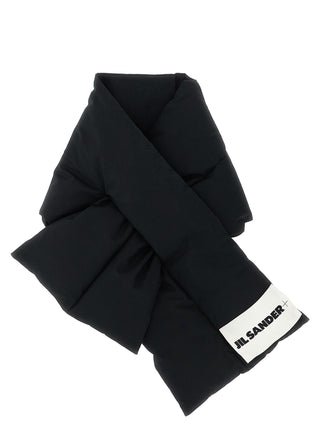 Black Cotton Foulard