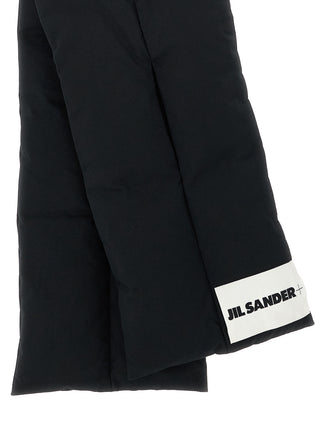 Black Cotton Foulard