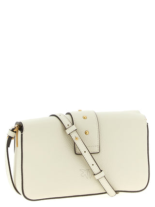 White Goatskin Crossbody Bag