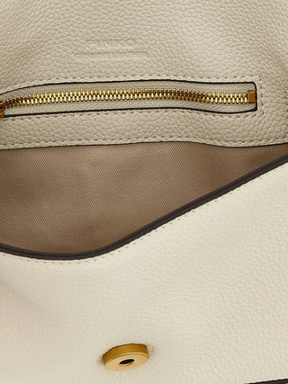 White Goatskin Crossbody Bag