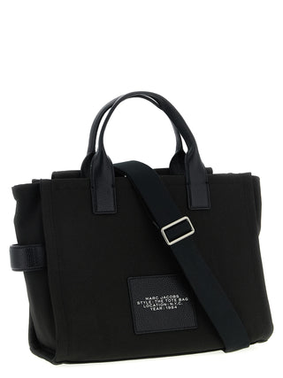 Bolso de mano de algodón negro