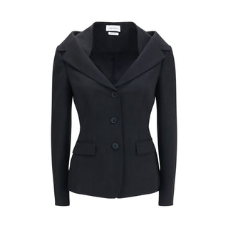 Black Wool Oves Aries Full-Length Jacket