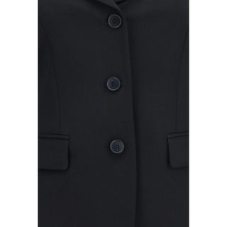 Black Wool Oves Aries Full-Length Jacket