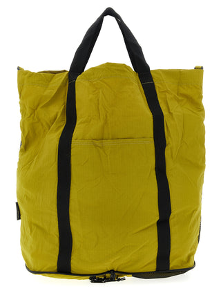 Bolso tote bicolor de nailon