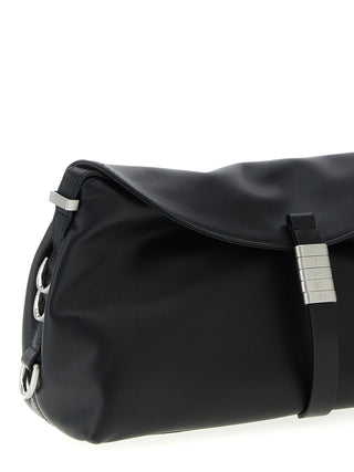 Black Goatskin Shoulder Bag