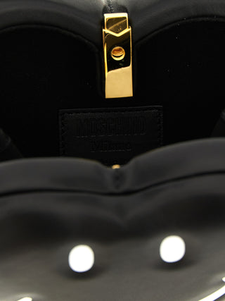 Black Polyester Handbag