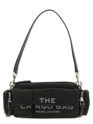 Black Cotton Shoulder Bag