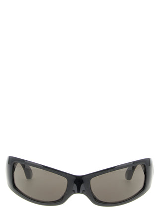 Black Polyamide Sunglasses