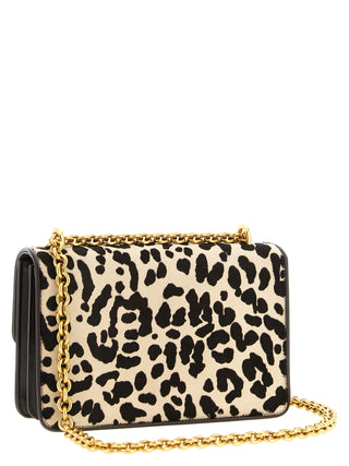 Multicolor Calfskin Shoulder Bag