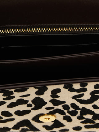 Multicolor Calfskin Shoulder Bag