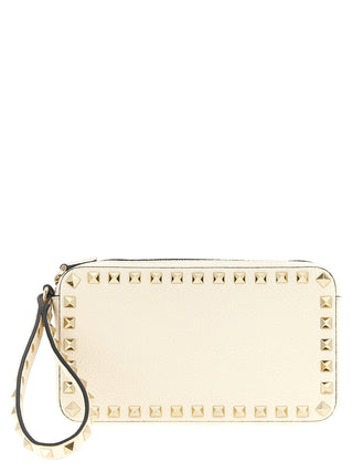 White Calfskin Clutch Bag