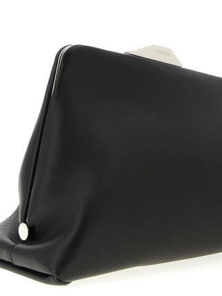 Black Leather Shoulder Bag
