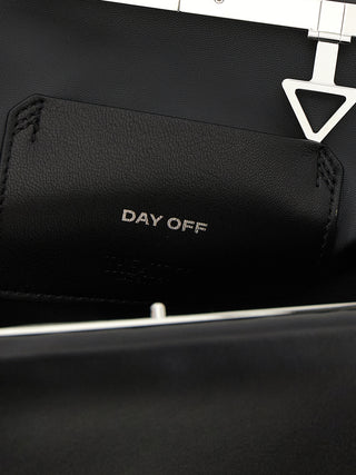 Black Leather Shoulder Bag
