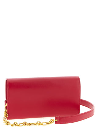 Fuchsia Calfskin Cardholder
