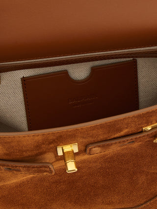 Brown Calfskin Handbag