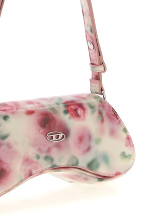Bolso de hombro multicolor de polietileno