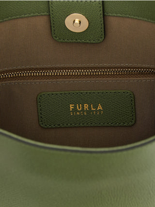 Bicolor Calfskin Shoulder Bag
