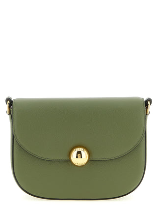 Bicolor Calfskin Crossbody Bag
