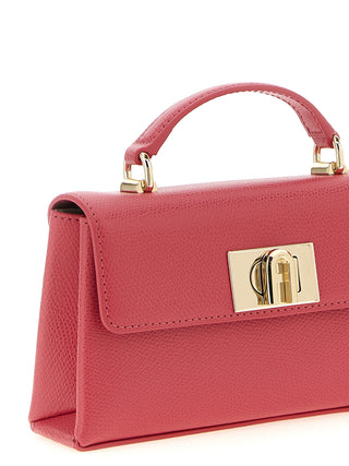 Fuchsia Calfskin Crossbody Bag