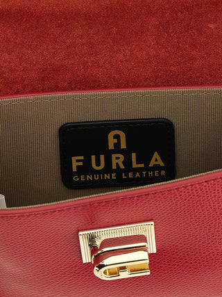 Multicolor Calfskin Crossbody Bag