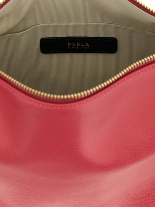 Fuchsia Calfskin Shoulder Bag