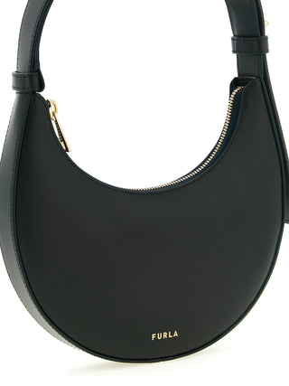 Bicolor Calfskin Shoulder Bag
