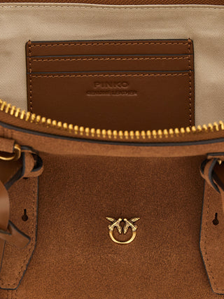 Brown Cowhide Shoulder Bag