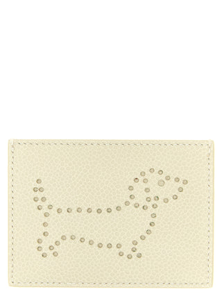Beige Calfskin Cardholder
