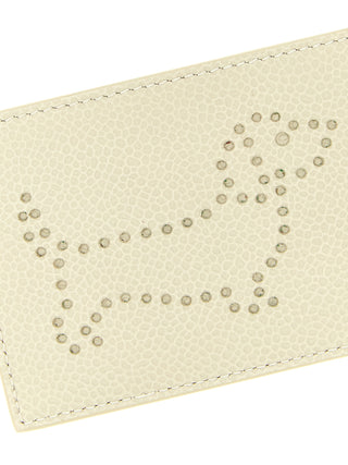 Beige Calfskin Cardholder