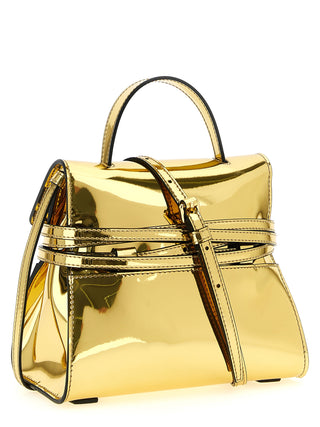 Gold Polyethylene Handbag
