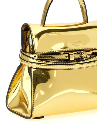 Gold Polyethylene Handbag