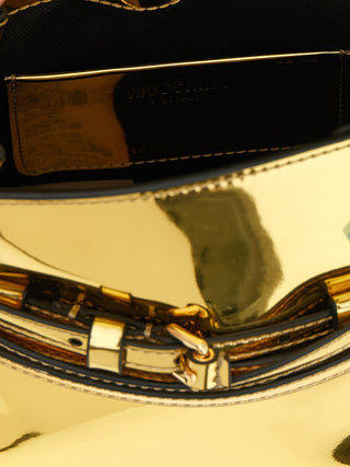 Gold Polyethylene Handbag