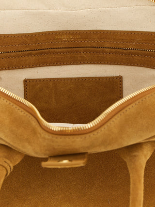 Beige Cowhide Handbag