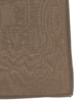 Brown Polyester Scarf