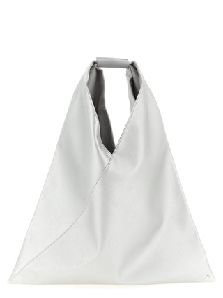 Silver Polyethylene Handbag