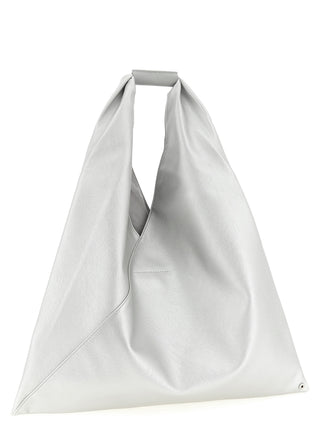 Silver Polyethylene Handbag