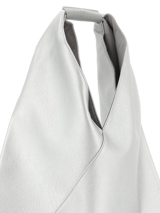Silver Polyethylene Handbag