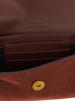 Bordeaux Cowhide Shoulder Bag