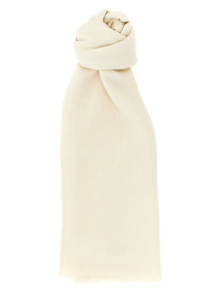 Beige Wool Scarf