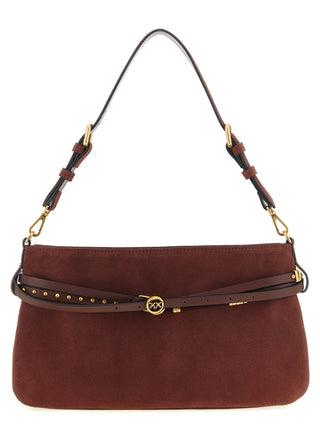 Bordeaux Cowhide Shoulder Bag