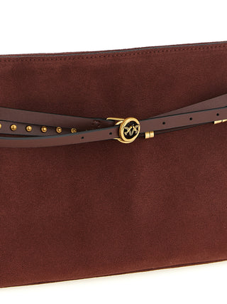 Bordeaux Cowhide Shoulder Bag