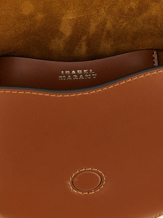 Brown Calfskin Crossbody Bag