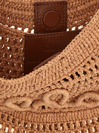 Multicolor Raffia Handbag
