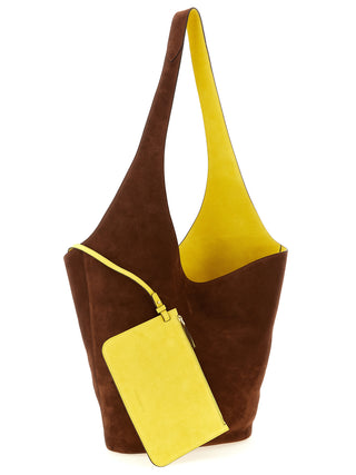 Brown Leather Shoulder Bag