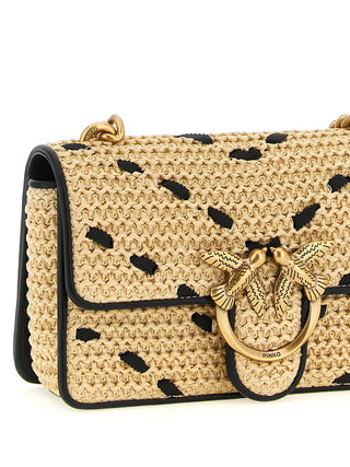 Beige Cowhide Crossbody Bag