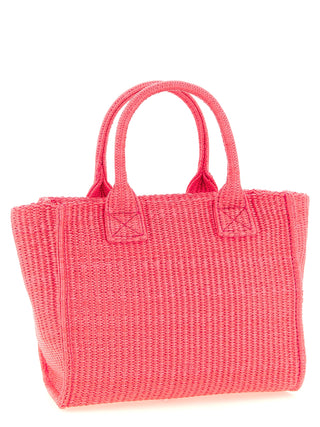 Bolso tote fucsia de polipropileno  
