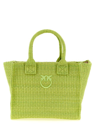 Bolso tote bicolor de polipropileno  