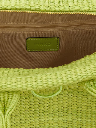 Bolso tote bicolor de polipropileno  